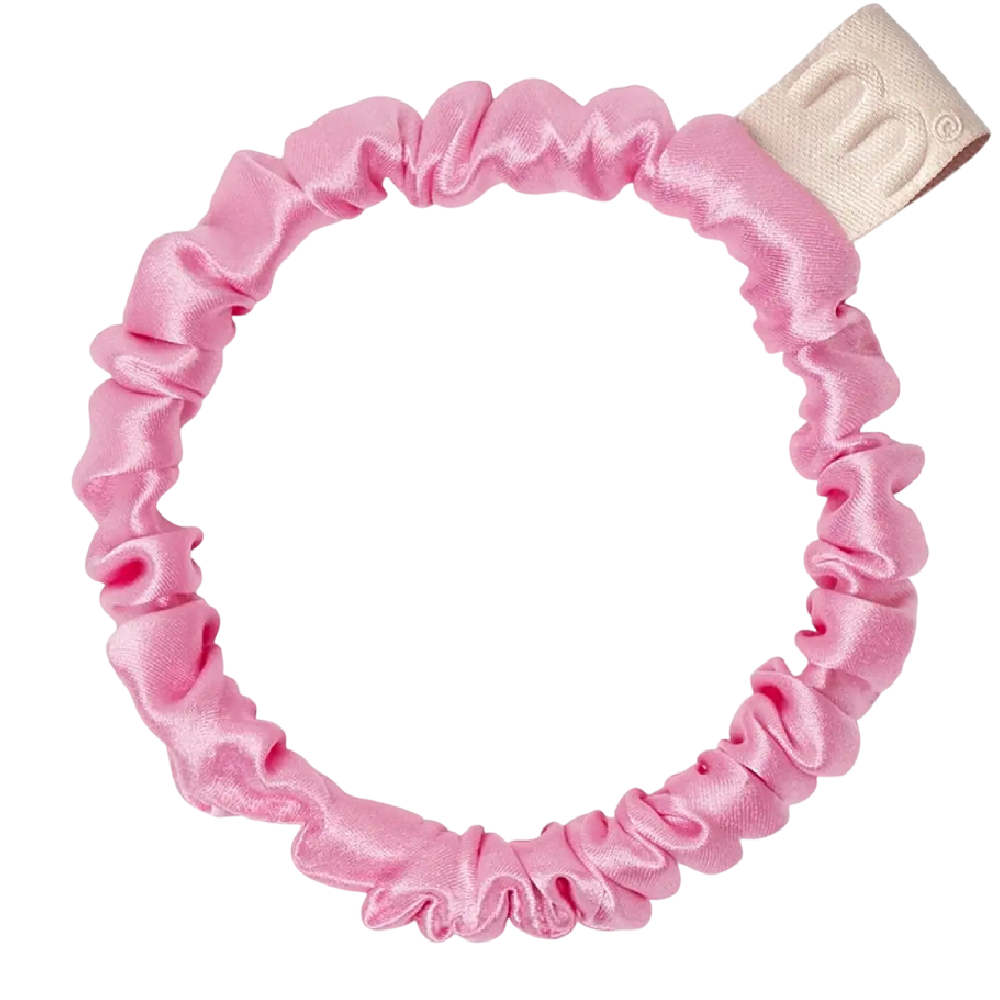 MON MOU Silk Slim Scrunchie Bright Pink - Тонка шовкова резинка (яскраво-рожева) MON MOU Silk Slim Scrunchie Bright Pink - Тонка шовкова резинка (яскраво-рожева)